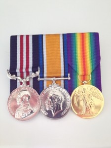 Cecil's medals. Image courtesy Cheryl Scott (McCarthy).