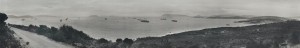 Ships of the Second Convoy at King George's Sound, Albany, prior to departure on 31 December 1914. Image courtesy National ANZAC Centre.