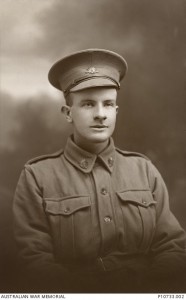 John Colvin Evans. Image courtesy Austalian War Memorial.
