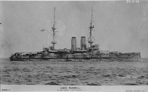 HMS Russell. Image courtesy Library of Congress.