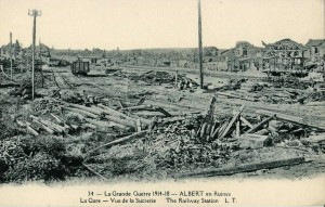 Albert en ruines. Image in public domain.
