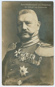 General Hindenberg 1914. Image courtesy Wikimedia.