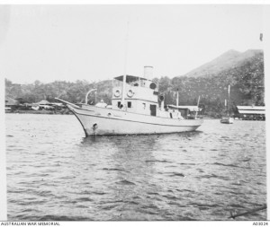 HMAS Nusa in Rabaul Harbour c1914
