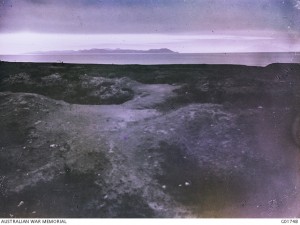View from Beachy Bill, George Hubert Wilkins, 1919. Image courtesy Australian War Memorial.
