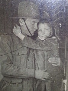 Francis John Hubbard with his sister Ada just prior to going to war, 1915. Image courtesy Lynne Hubbard.