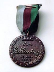 The Dickin Medal was instituted UK in 1943 to honour the work of animals in war. Image in public domain.