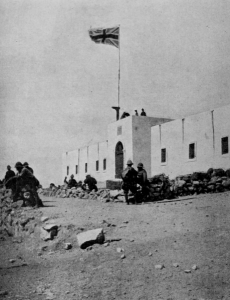 The Fort at Sollum, occupied by British forces in March 1916. Image courtesy The Times History of the War, Vol. IX. London 1916, p. 300.