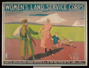 Women’s Land Service Corps.jpg Women’s Land Service Corps poster. Image courtesy https://johnjohnsoncollectionno wandthen.wordpress.com/ 