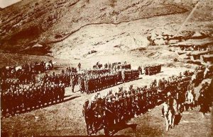 Turkish forces at the Bitlis front, March 1916. Image courtesy Republic of Turkey Government.