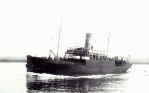 SS Batavier V, 1902. Image in public domain.