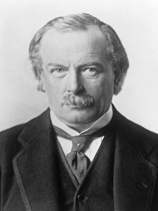 David Lloyd George, 1916. Image courtesy The Illustrated War News, 13 December 1916.