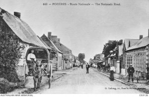 The village of Pozieres, France, 1913. Image courtesy Australian War Memorial.