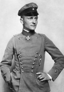 Manfred von Richthofen, the “Red Baron”, Nicola Perscheid, c1917. Image courtesy Postkartenvertrieb W Sanke.