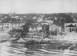 The Romanian town of Tutrakan on the Danube, 1916. Image courtesy Bibliothèque nationale de France.